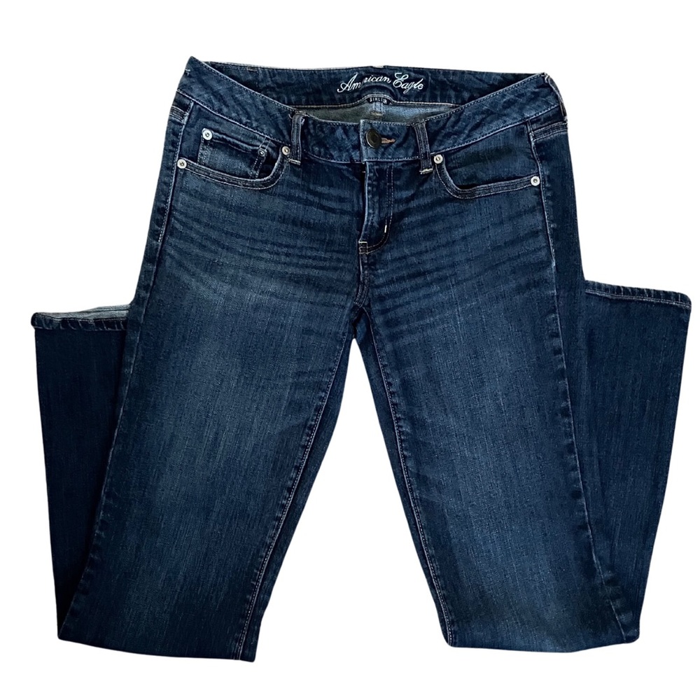 American Eagle stretch straight leg favorite boyfriend low rise  sz10